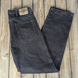 Wrangler regular fit black denim 36X32